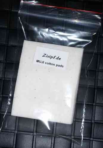 MUJI cotton pads 60x50mm